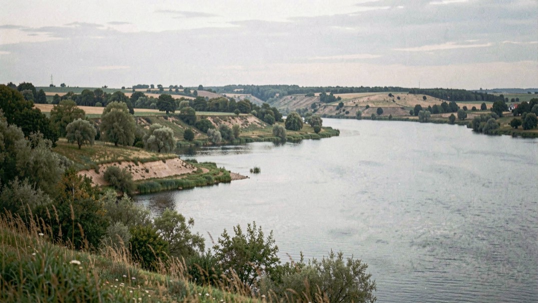 Widok nocleg w alnwick: b&b czy self-catering, z wyraźnym planem pierwszym, spokojnym światłem i krajobrazem bez napisów, znaków ani elementów interfejsu.